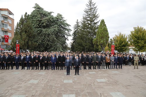 Gazi Mustafa Kemal Atatürk’ü Minnet ve Saygıyla Andık
