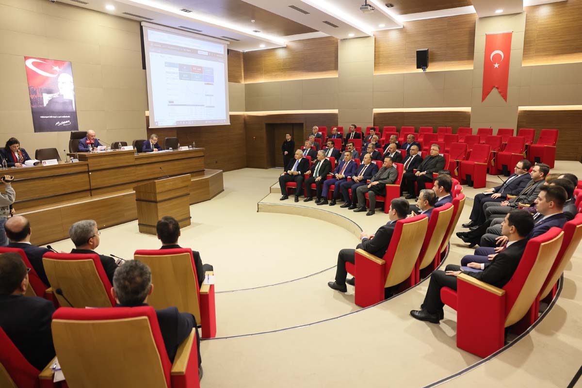 İl Koordinasyon Kurulu 2025 Yılının İlk Toplantısı Valimiz Sayın Ali ÇALGAN Başkanlığında Gerçekleştirildi